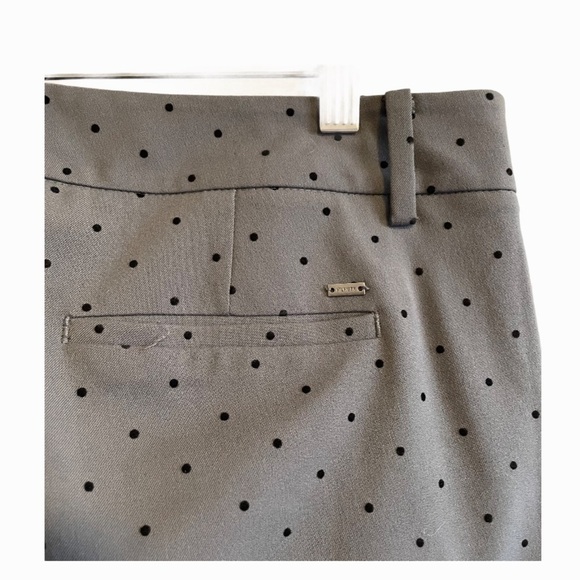 Tommy Hilfiger grey  black polka dot dress pants - Picture 8 of 8